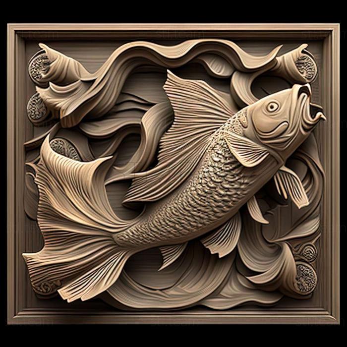 3D model Nanjing fish fish (STL)